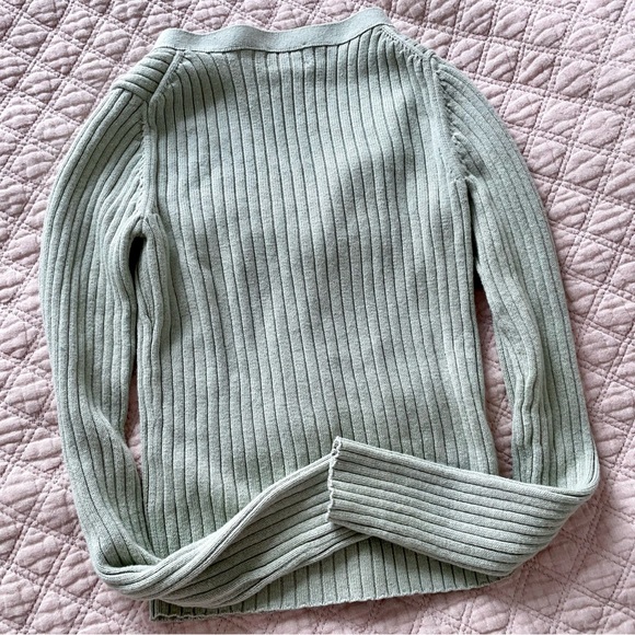 Wilfred Adore Cardigan in Mint Green - Picture 3 of 3